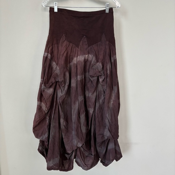 Katze Tie Dyed Boho Styled Skirt Size S/M - Picture 7 of 10